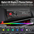 UNITOPSCI Single Din Car Stereo, Bluetooth 5.0 Multimedia Audio Receiver with Hands-Free Call Voice Control