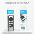 ReliaMount Case for Apple TV Remotes Premium Drop Protection and Comfortable to Hold Designed in USA (Premium Black