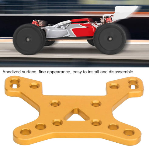 Naroote 144001 1/14(Golden Car Tower, Shock Absorber Plate, PShock Tower Damper Aluminum Alloy Lightweight Front Rear