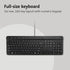 Kensington Simple Solutions Wired Keyboard TAA-Compliant (K55113US), Black Color
