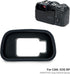 R8 JJC Camera Eyecup Eyepiece Viewfinder for Canon EOS & RP Mirrorless Camera with Extended Soft Silicone Design