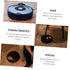 3pcs TEHAUX High Torque Gear Motor for Automotive Applications Motor Gears for Electric Toys and Instruments