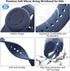 Waterproof Airtag Bracelet for Kids,Hidden Airtag Wristband Kids,2 Pack Silicon Anti-Lost Apple Airtag Holder Case for Child,Airtag Case Cover Watch Band GPS Tracker for Toddler-Black+Blue