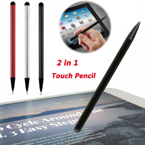 Capacitive and Resistive Stylus Pen (3pcs), Universal High Sensitivity Touch Screen Pen for iPhone, iPad, Samsung,