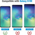 Lanhiem IP68 Waterproof Dustproof Case for Samsung Galaxy S10e, Heavy Duty Full Body Protective Clear Back Cover, Black