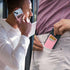 Leather Phone Card Holder Wallet, Stylish Sticker Phone Case Credit Card Holder, Suitable for iPhone, Samsung, Android,