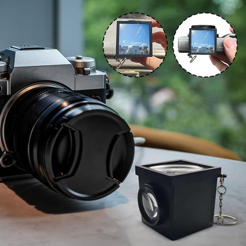 Generic 3D Printed Optical Camera Viewfinder - Bright External Waist Level Finder, Beginner Friendly Photography