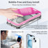 iPhone 14 Pro Max / 15 Plus Privacy Screen Protector - 6.7" Tempered Glass, HD Anti-Spy, Purple Gradient, Full Coverage.