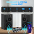ZK-1001U 5.3 100W 9-24V Amp Bluetooth Mono Amplifier Board with TWS, Mini Audio Amps with Boost for Home Outdoor DIY