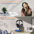Headphone Stand with Wireless Charger, 2 in 1 Gaming Headset Holder Dock for iPhone 15/14/13/12/11, Samsung, AirPods