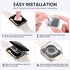 Tensea (2-in-1) Waterproof Apple Watch Screen Protector Case SE 2nd Generation, 40mm, Full Protection