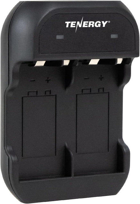 Tenergy TN141 Smart Charger for NiMH 9V Rechargeable Batteries, 9V Cells Battery Charger,
