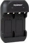 Tenergy TN141 Smart Charger for NiMH 9V Rechargeable Batteries, 9V Cells Battery Charger,