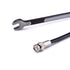 THE CIMPLE CO RG59 Coaxial Cable Connector, Screw On (Twist On) - Pack of 50 for CCTV, Security, Video