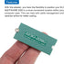 MECCANIXITY M2+ M.2 NGFF/NVME SSD Extension Bracket Card Plate PCB for PC Computer Case, Length 2230-2280