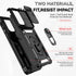 for Motorola Moto G Stylus 5G 2024 Case with Slide Camera Cover, HD Screen Protector, Magnetic Ring Holder