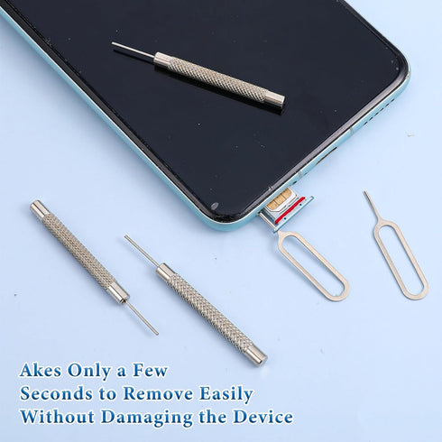 Macuezu 5 Set, 0.8 Mm Pcs Sim Card Removal Tool Universal Sim Tray Sd Card Tool, Needle Opener Ejector Compatible