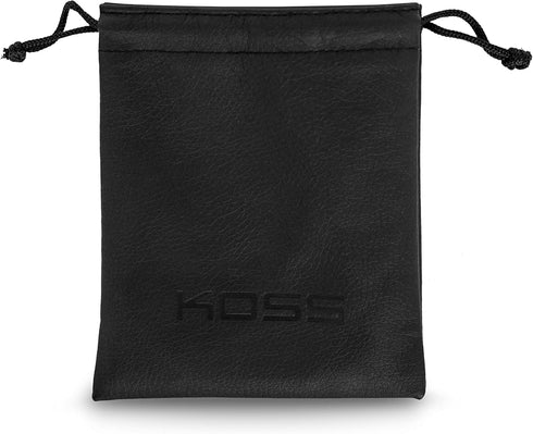 Koss Porta Pro Classic On-Ear Headphones, Black/Silver, Retro Style, 3.5mm Wired Plug