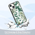 Eucalyptus Summer Case for iPhone 13/14 (6.1") - Cute Green Silicone Ultra Shockproof Phone Cover for Girls & Women.