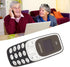 Jectse Mini Bluetooth Phone, Hands-Free Small Mobile Phone, Dual SIM Unlocked Cell Phone with Voice Changer (Black)