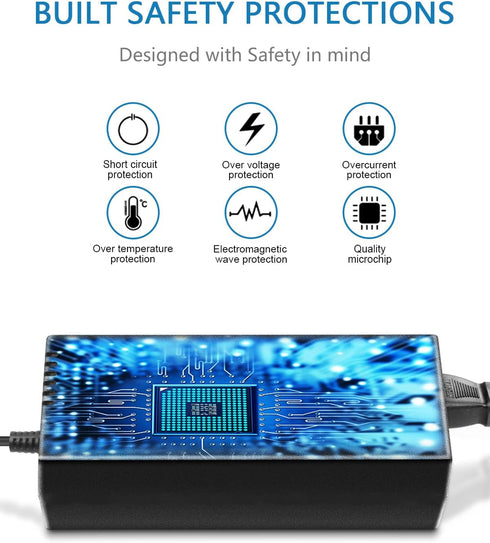 SHNITPWR 24V Power Supply DC Adapter, 24 Volt 8A 192W AC to DC Converter Transformer with 5.5x2.5mm Tip, 13.5FT Long