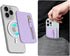 Cavor for Magsafe Wallet,for Apple Magsafe Wallet with Adjustable Stand,Magnetic Wallet for iPhone 14 Pro Max/14 Pro/15/14 Plus/13/12,Magsafe Card Holder,Magsafe Phone Wallet,Zipper Pocket-Purple
