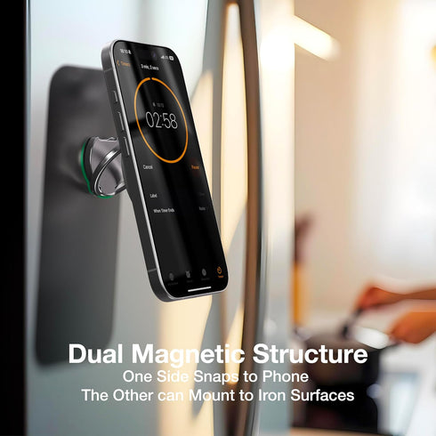 AMAZINGthing 17/16/15/14/13/12 [Titan PRO MagFlex Grip Removable Phone Grip & Kickstand, Dual-Magnetic Mount
