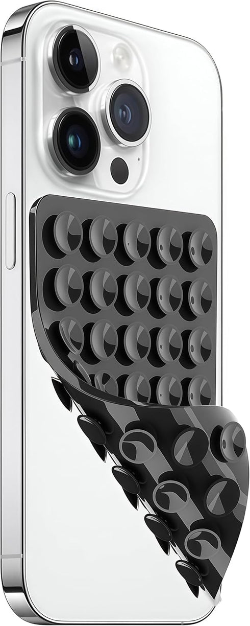 LvShuLiangPin Silicone Suction Cup Phone Case Mount Double Sided, Hands-Free Strong Grip Silicon