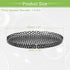 ACROPIX Universal 1.5 Inch Speaker Grills Mesh for Audio Subwoofer, Pack of 2, Black