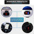 Flex Flap Adjustable Portable Phone Stand for Travel, Home, Desk, Bed, Treadmill, iPad, Tablet