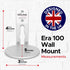 ERA100 Wall Mount Bracket, Low Profile, White, Compatible with Sonos ERA 100 Speaker, All Fixing Hardware Included