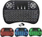 2.4G Mini Wireless Keyboard with Touchpad Mouse, Upgraded Multi Backlit, Portable with USB Receiver