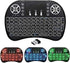 2.4G Mini Wireless Keyboard with Touchpad Mouse, Upgraded Multi Backlit, Portable with USB Receiver