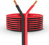 DS18 SW-16GA-100RB 16-GA Ultra Flex Speaker Wire Red and Black 100 Ft for Audio Applications