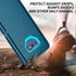 for Galaxy Note 9 Case,Shockproof Dropproof Dustproof,3-Layer Full Body Protection Heavy Duty High Impact Hard Cover Case for Samasung Galaxy Note 9,Turquoise