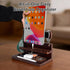 Oraich Wooden Phone Docking Station for Men, Nightstand & Desktop Organizer, Charging Stand for Phone, Watch, Wallet
