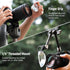 NEEWER 79mm Handheld Half Moon Kaleidoscope Prism Lens Filter - K9 Optical Crystal with Hand Grip, 1/4" Threaded Hole