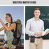 Dual Phone Holster, Large Smartphone Pouch Cell Phone Holder, Multi-Purpose Tactical Holder for Work, Hiking, Camping,