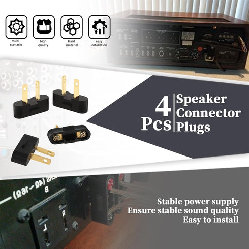 Pioneer Speaker Plug Connectors for SX-525 SX-626 SX-727 SX-828 SX-990 SX-1000 (4)