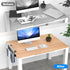 WYYHAA Adjustable Desk Side Laptop Mount, No Drill Storage Organizer, Metal Hanging Notebooks Holder