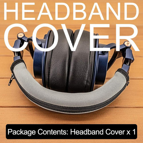 Replacement Headband Cover for ATH M50X M50 M40X M40 M30X M20X Headphones, Silver