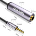 DUKABEL 1/4 to 3.5mm Adapter, Female to Male Headphone Adapter, 30CM/12 inch for Headphone, Guitar, Amp