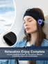 Sleep Headphones with 10+ Hours Play Time, Stereo HD Hi Fi Speakers, Bluetooth Headband for Office Nap Air Travel