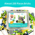 6-in-1 Programmable 200+ ELECFREAKS microbit Ring:bit Starter Kit, Makecode Coding Learning Kit with Building