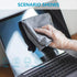 Screens Cleaning Microfiber Suede Cloth, 8 Pack Streak Free Lint Free Large Rag for Electronics Devices, 12x12in