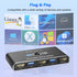 1 2 4K@60Hz 2 1 4 3.0 KVM Switch, KVM Switch Monitors Computers, HDMI Switch, KVM Switches for Computers Sharing