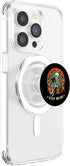 Read Books Be Kind Stay Weird Skeleton Reading Goth Bookish PopSockets PopGrip for MagSafe