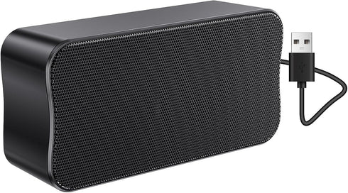 DEPUDA USB Computer Speakers for Desktop PC, Laptop Speaker, Portable Mini Stereo Speakers,