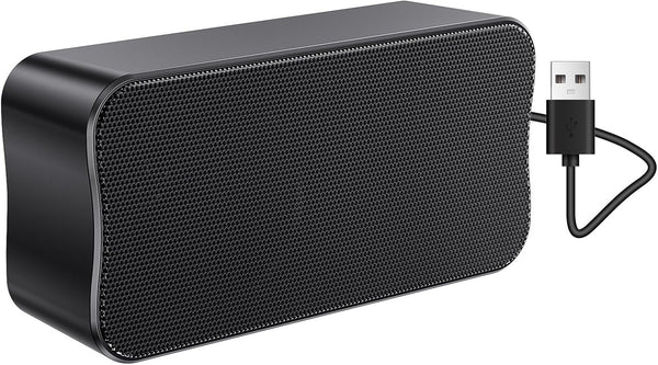 DEPUDA USB Computer Speakers for Desktop PC, Laptop Speaker, Portable Mini Stereo Speakers,