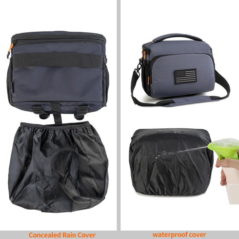 Vogano Camera Bag, Protective Covers Photography Shoulder Bag Compatible for Nikon, Canon, Sony DSL/SLR/Mirrorless